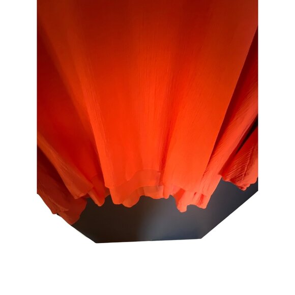 Soft Surroundings Womens Layered Coral Blouse 1X - Picture 3 of 4